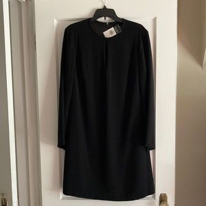 NWT Ralph Lauren A-line black dress